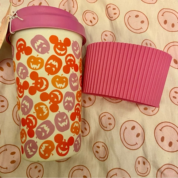 NWT Disney Halloween Bamboo Travel Mug - Picture 5 of 6